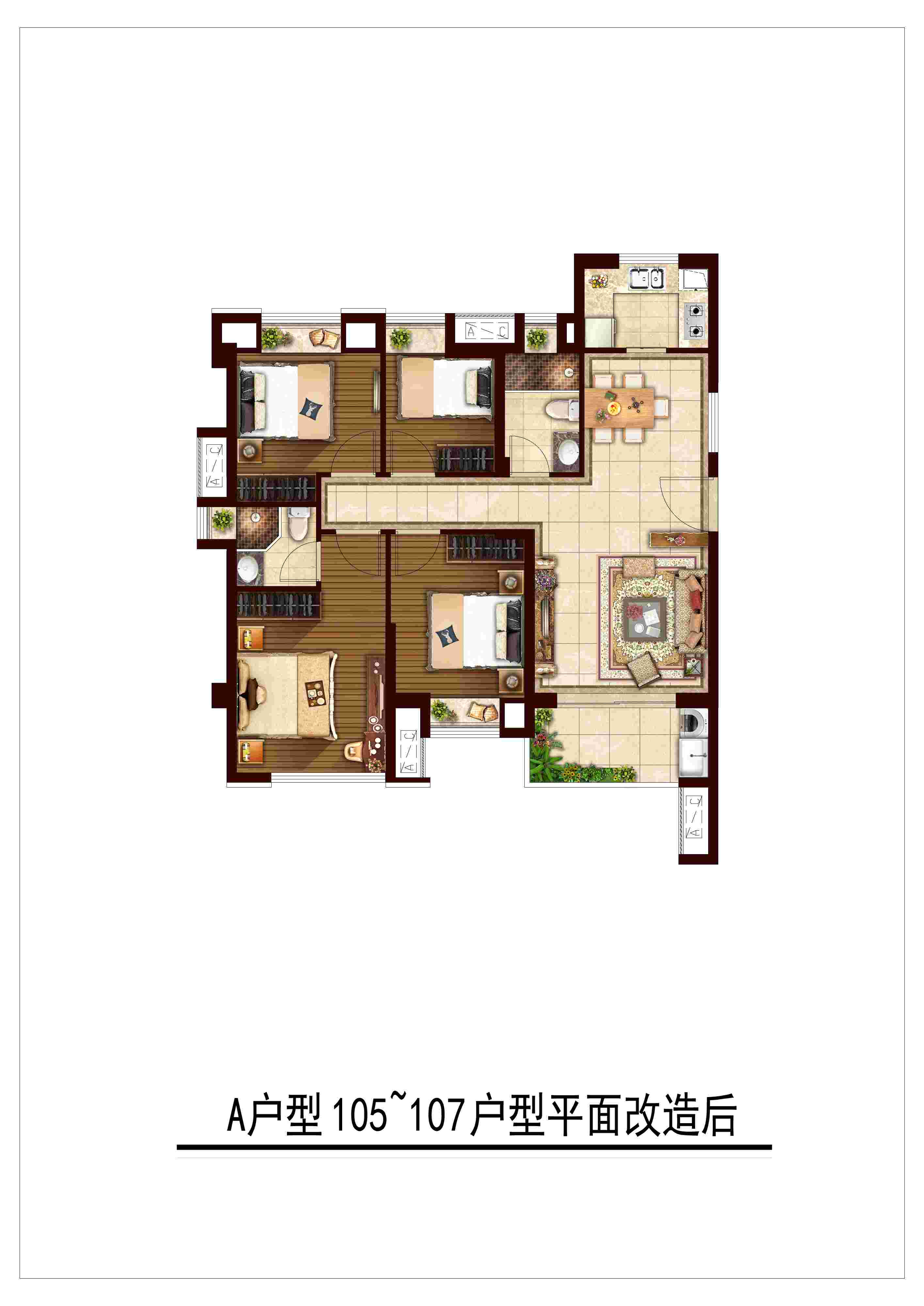大唐书香世家107㎡户型怎么样？-福州有房子房产网